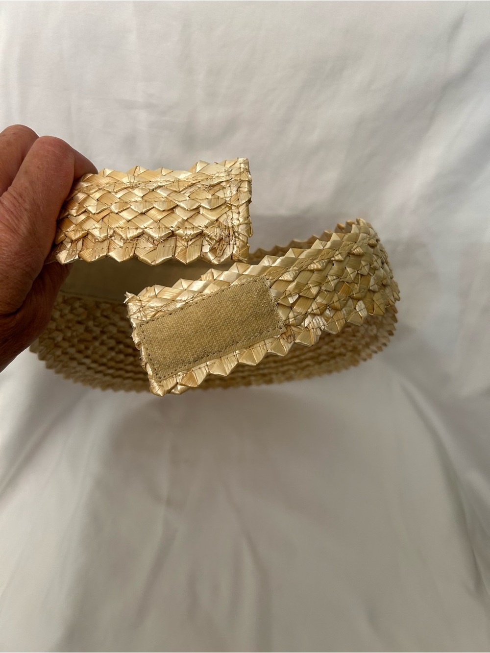 Beach Riot Natural Straw Sun Visor OS - Picture 6 of 7